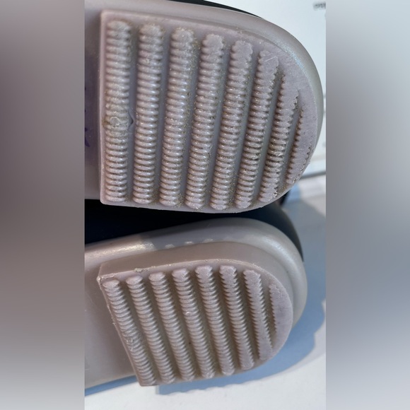 Tommy Hilfiger Trendy Brn/Blk “Muddy” Rubber Boots Leopard Print Lining Size 7 - Picture 10 of 14